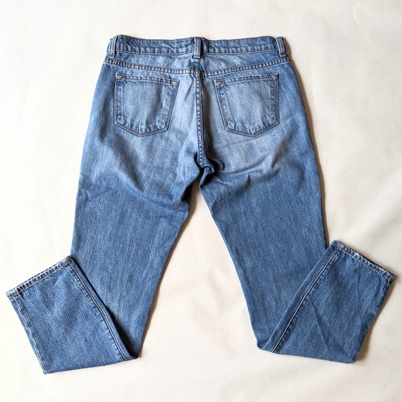 J BRAND Medium Wash Distressed Straight Leg Jeans - Picture 3 of 8